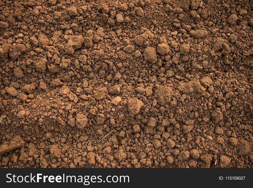 Soil, Rock, Gravel, Texture