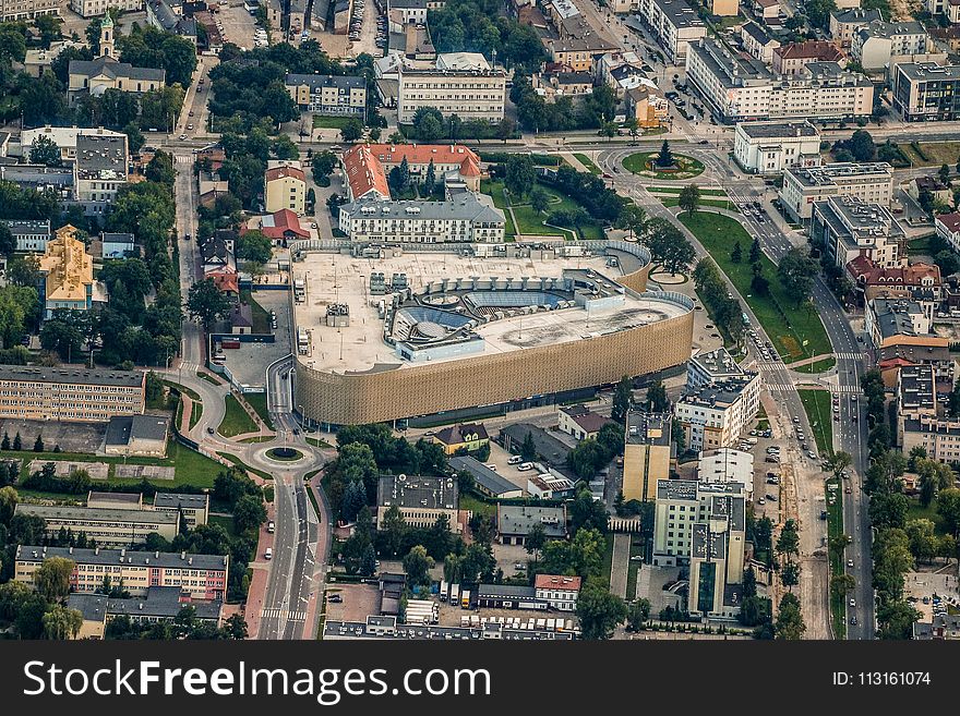 Urban Area, Aerial Photography, City, Bird S Eye View