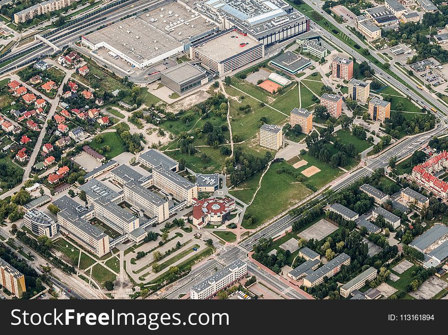 Aerial Photography, Urban Area, Suburb, Bird's Eye View