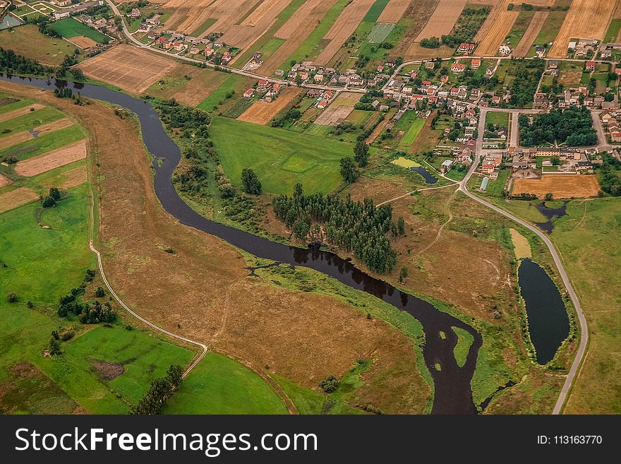 Aerial Photography, Bird's Eye View, Photography, Rural Area