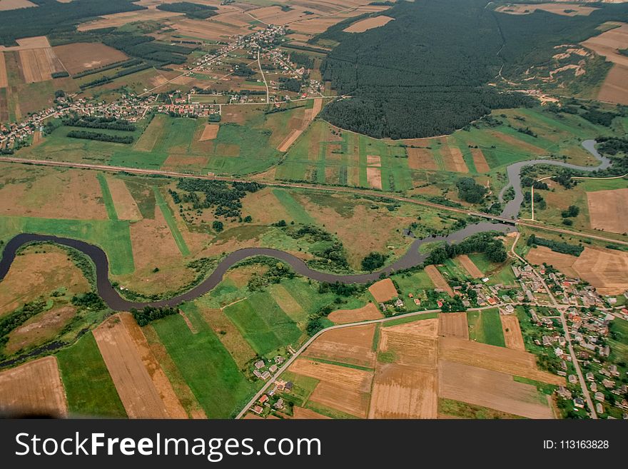 Aerial Photography, Bird's Eye View, Suburb, Photography