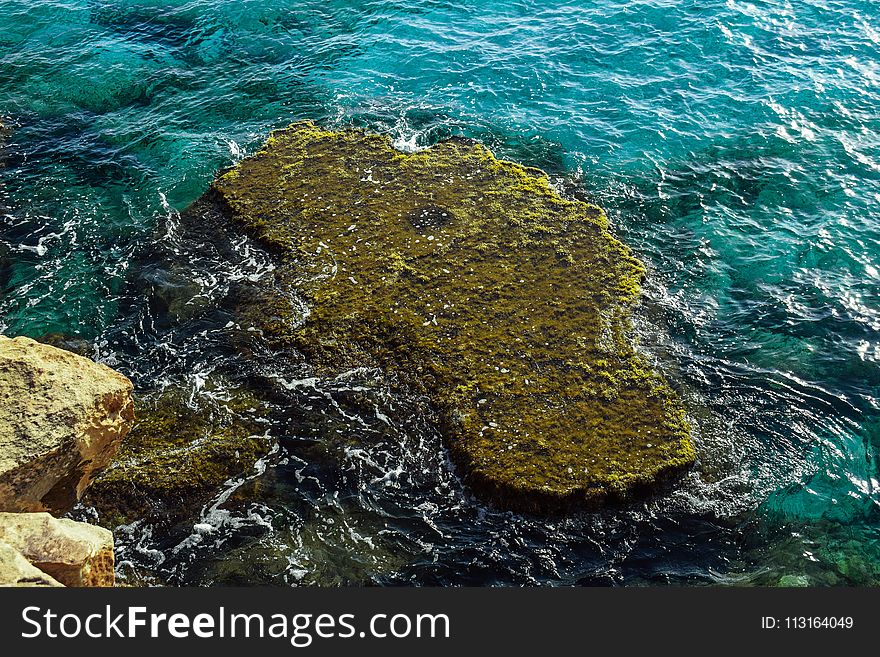 Water, Rock, Sea, Ocean