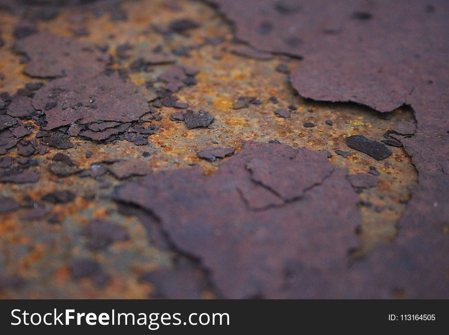 Rust, Texture, Soil, Material