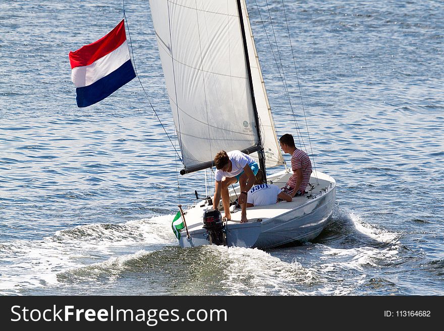 Sail, Dinghy Sailing, Sailboat, Water Transportation