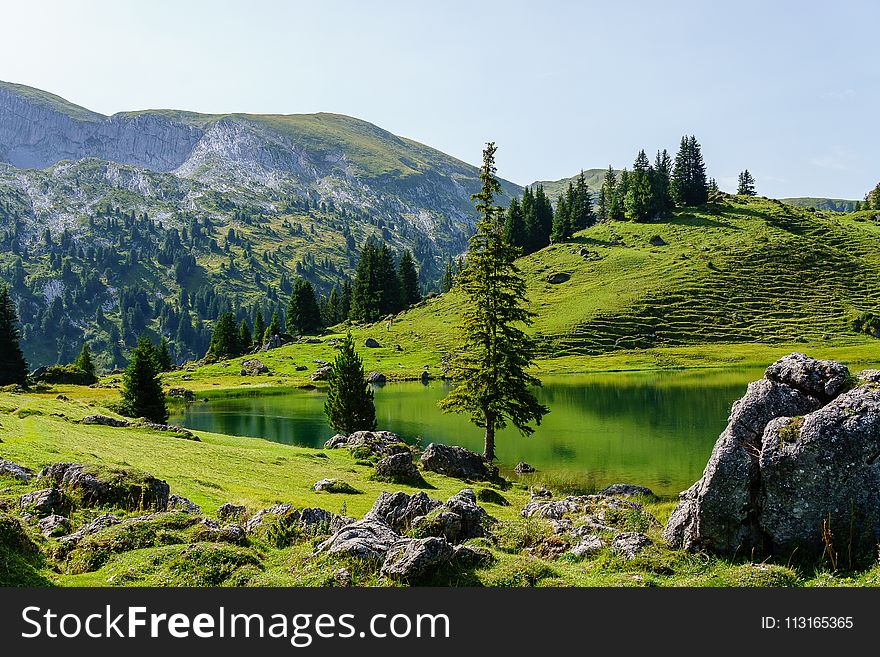 Nature, Mountainous Landforms, Highland, Wilderness