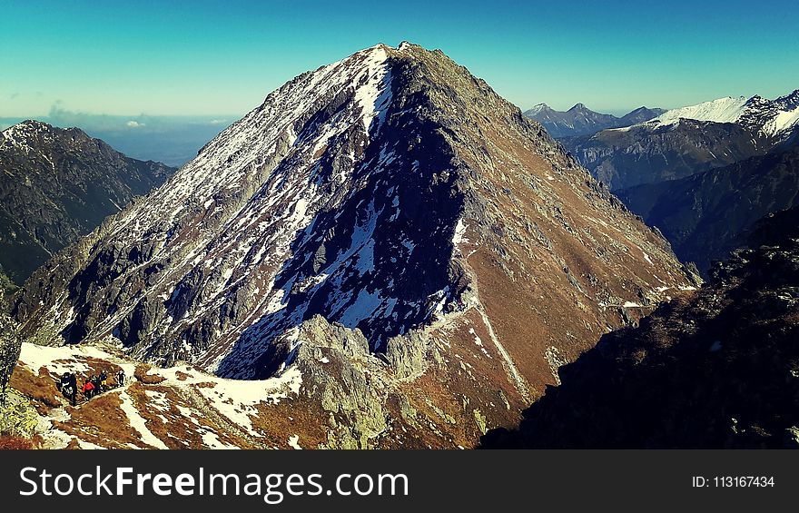 Mountainous Landforms, Mountain, Ridge, Mountain Range