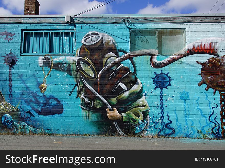 Art, Street Art, Graffiti, Mural