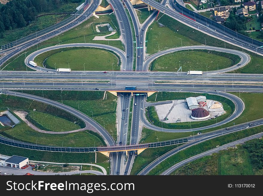 Road, Metropolitan Area, Aerial Photography, Highway