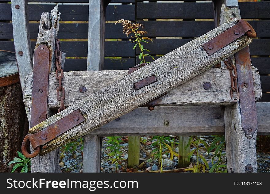 Wood, Outdoor Structure, Metal