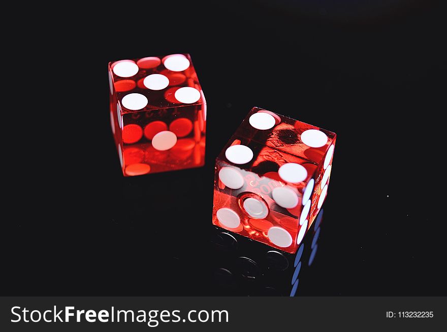Photo of Two Red Dices