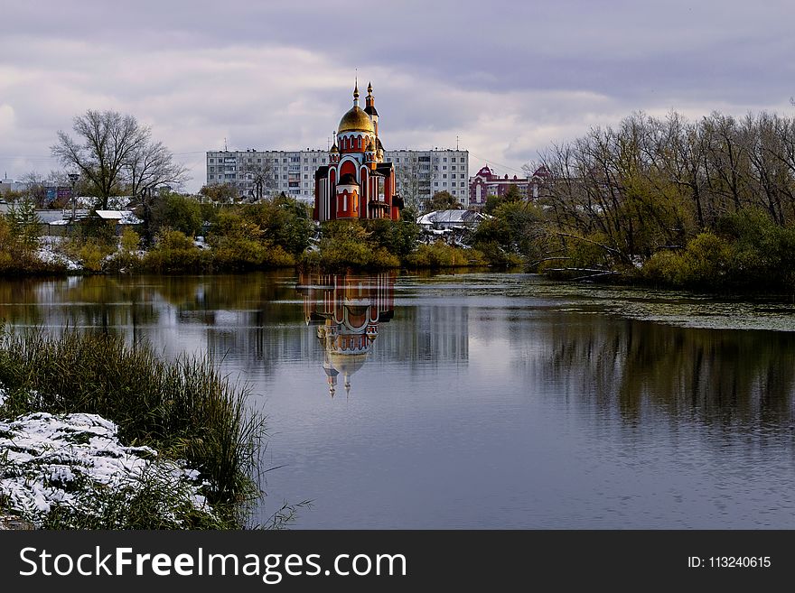 Reflection, Water, Waterway, Nature