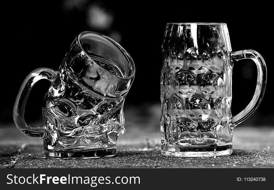 Black And White, Still Life Photography, Glass, Monochrome Photography