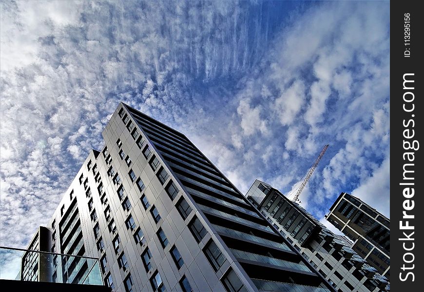 Gray Concrete Buildings at Daytime