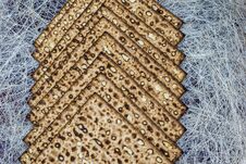 Matzah On Pesah Cheerful Holiday Pesah. Royalty Free Stock Photography Matzah On Pesah Cheerful Holiday Pesah. Royalty Free Stock Photography