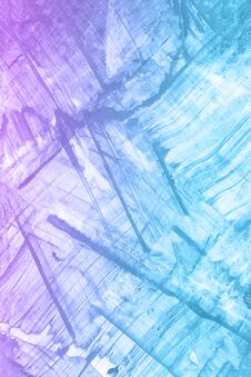 Abstract Hand Drawn Violet And Blue Watercolor Background, Raster Illustration Royalty Free Stock Photography