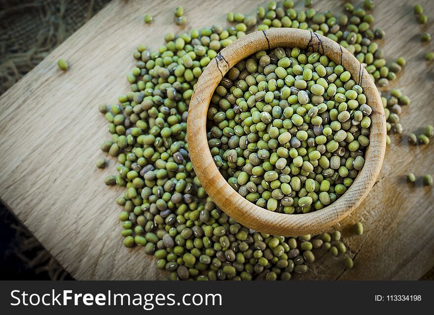 Groats mung beans