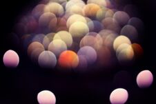Bokeh Lights Background, Colorful Glitter Defocused Stock Photography