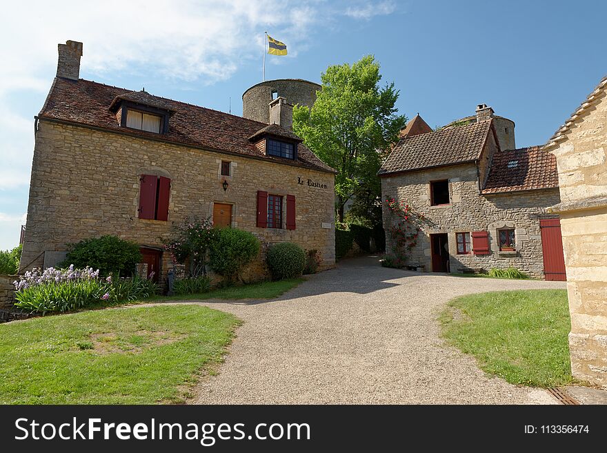 Castle of Châteauneuf en Auxois