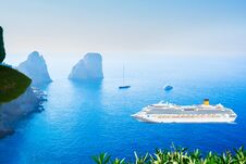 Capri Island, Italy Royalty Free Stock Image