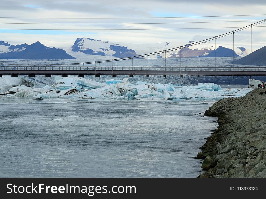 Water, Glacier, Glacial Landform, River