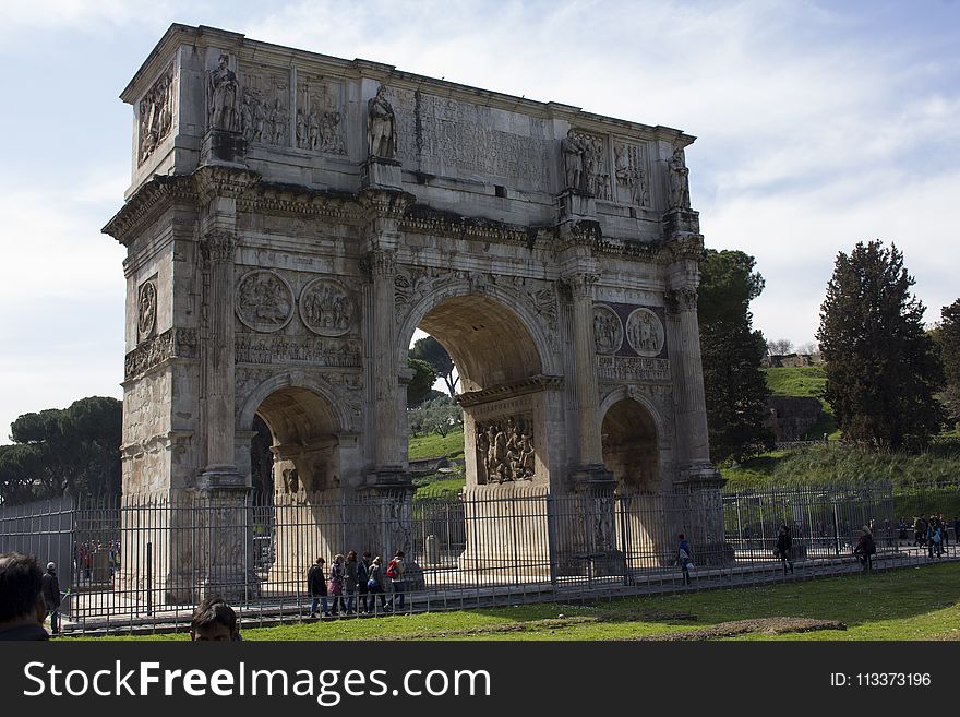 Arch, Historic Site, Triumphal Arch, Archaeological Site
