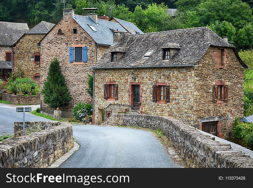 Property, Cottage, House, Village
