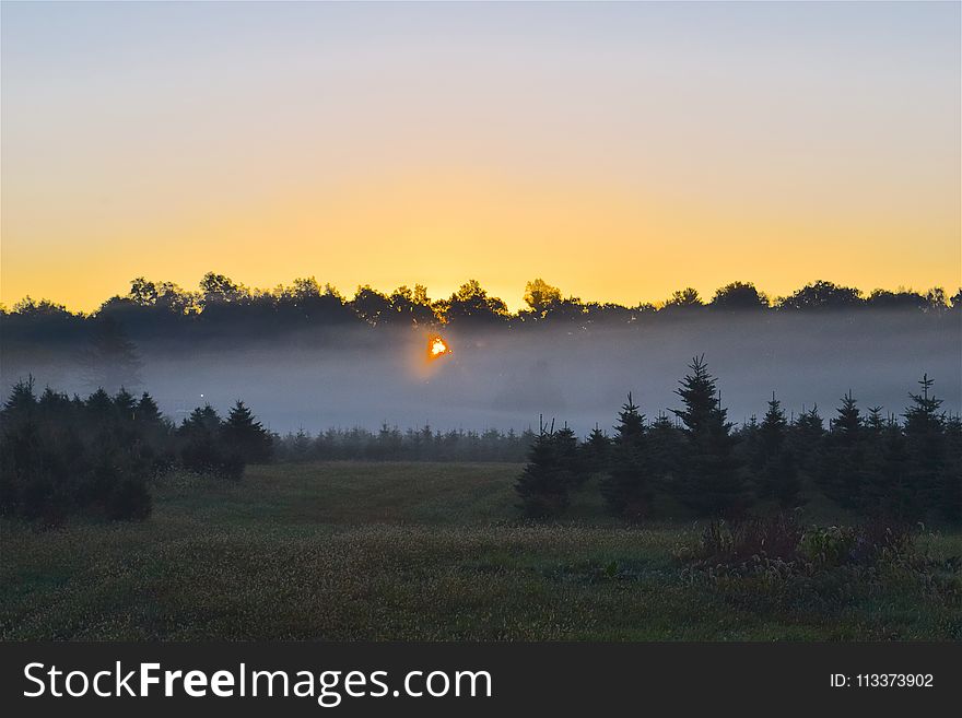 Sky, Dawn, Sunrise, Morning