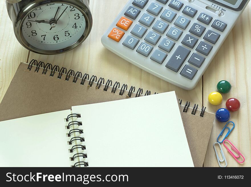 Office Desk With Copy Space. Digital Devices Wireless Keyboard And Mouse On Office Table With Notepad And Cup Of Coffee,you Can Ap