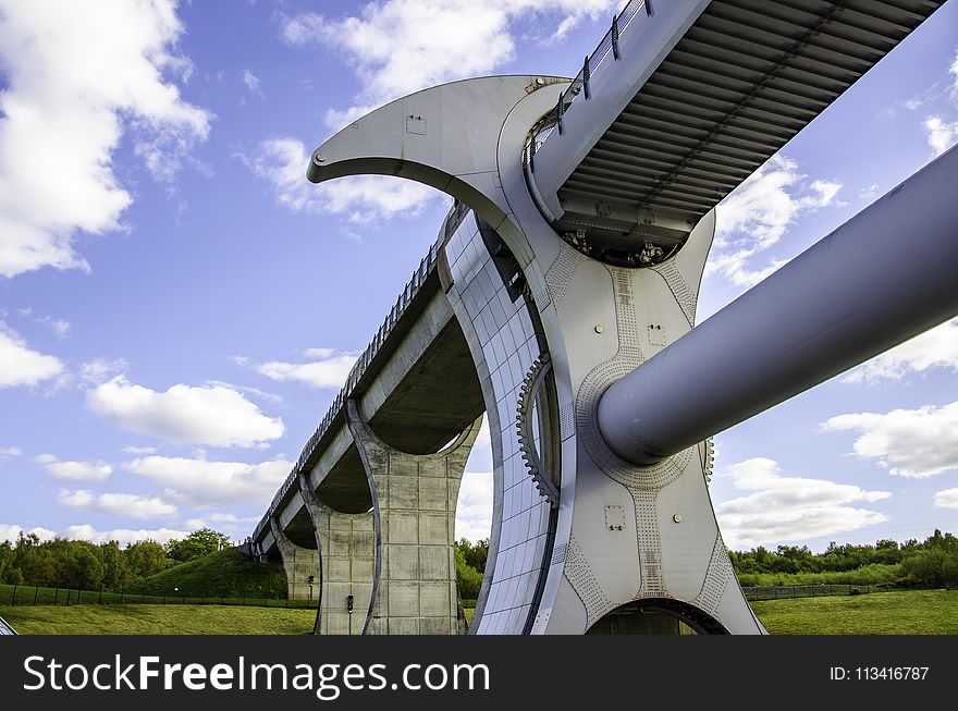 Gray Concrete Bridge Photography