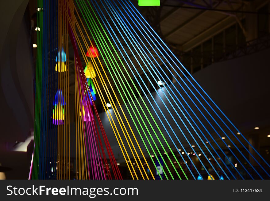 Colorful lights and Blurry colorful lights. Use as background image.