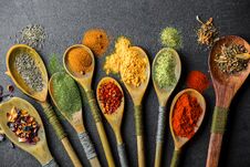 Spices For Cooking Royalty Free Stock Images