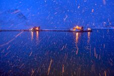 Lofoten Archipelago, Norway In The Winter Time Royalty Free Stock Images