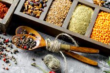 Spices For Cooking Royalty Free Stock Images