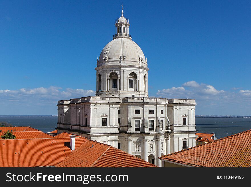 National Pantheon Church of Santa Engracia in Lisbon, Port