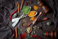 Spices For Cooking Royalty Free Stock Images Spices For Cooking Royalty Free Stock Images
