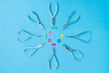 Orthodontic Appliance Tools. Royalty Free Stock Image Orthodontic Appliance Tools. Royalty Free Stock Image