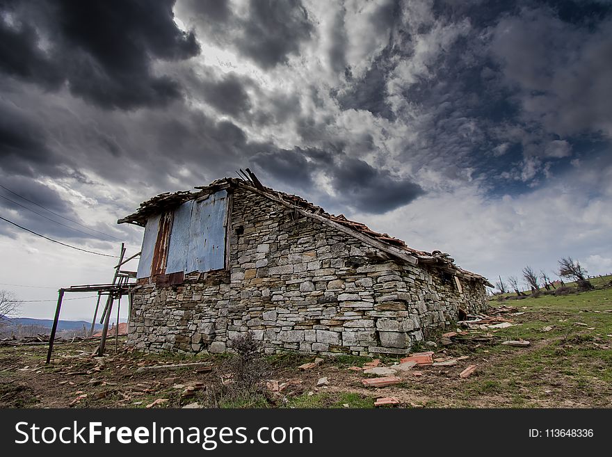 Cloud, Sky, Rural Area, Mountain