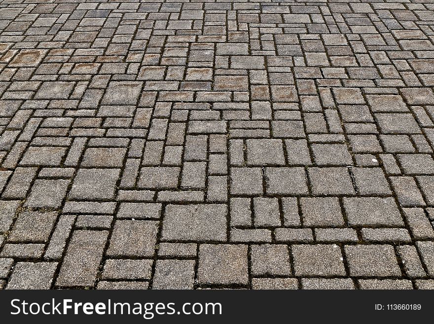 Cobblestone, Road Surface, Material, Brickwork
