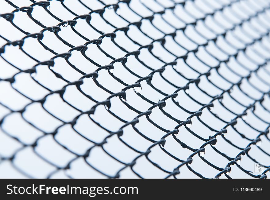 Structure, Net, Black And White, Pattern