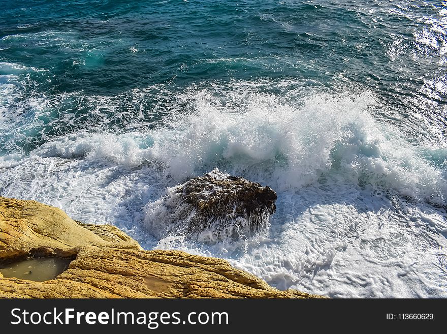 Sea, Wave, Water, Body Of Water