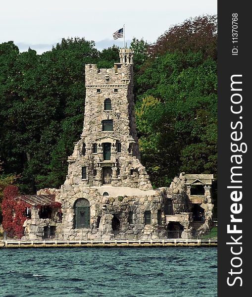 Alster tower in alexandria bay new york. Alster tower in alexandria bay new york