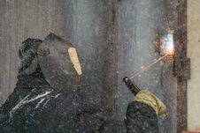 Welding Works Man Royalty Free Stock Photo Welding Works Man Royalty Free Stock Photo