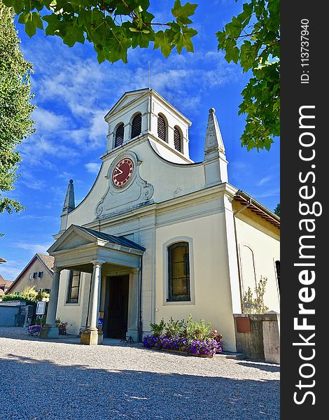 Blue, Sky, Landmark, Property