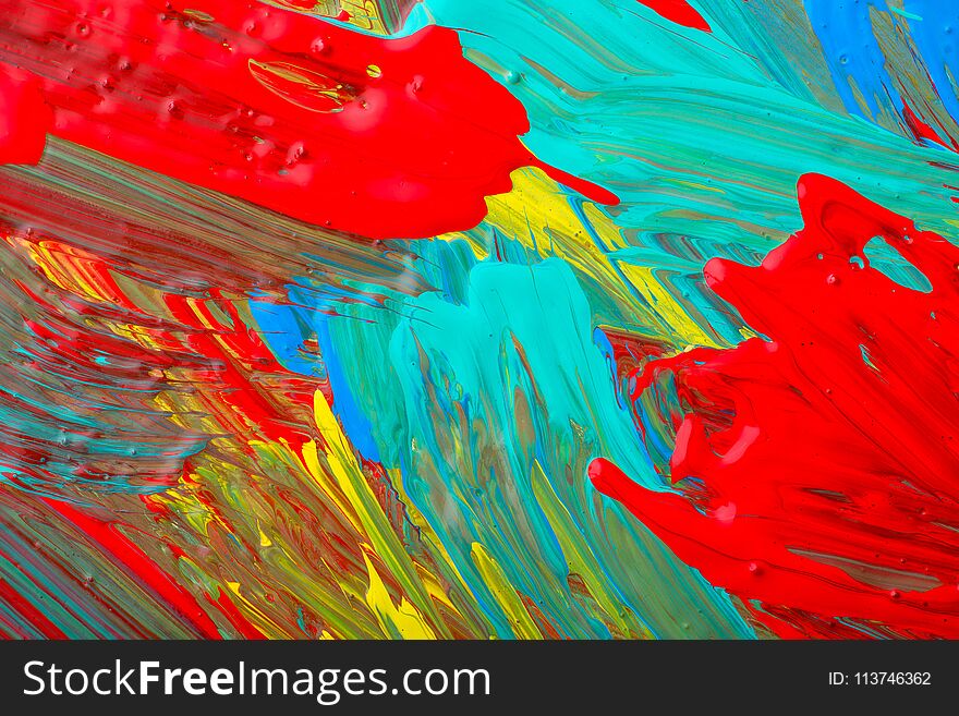 Abstract art background. Hand-painted background.