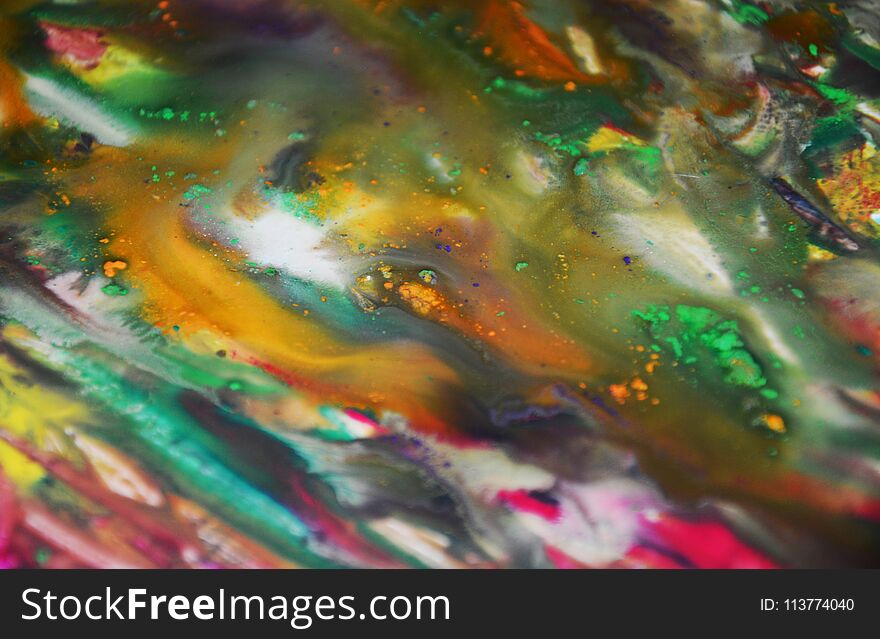 Paint blurred golden green pink texture, watercolor background, shapes and colors. Paint watercolor sparkling shaped background. Paint blurred golden green pink texture, watercolor background, shapes and colors. Paint watercolor sparkling shaped background.