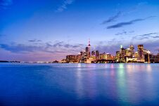 Skyline Of Toronto In Canada Royalty Free Stock Image Skyline Of Toronto In Canada Royalty Free Stock Image