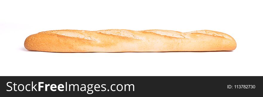 Baguette de pain - French bread isolated on white