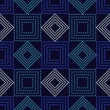 Seamless Geometric Pattern. The Texture Of Squares. Drops Texture. Royalty Free Stock Photography