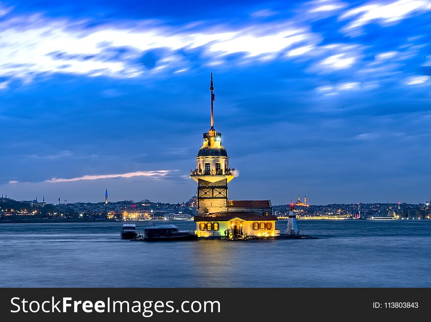 Istanbul bosphorus sea and cityscape. Istanbul bosphorus sea and cityscape