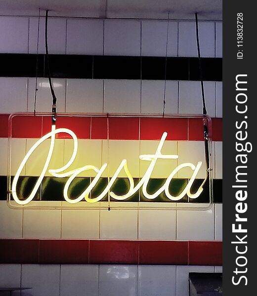 Pasta Sign